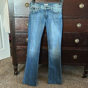 TRUE RELIGION Ladies "BECCA" Midrise Bootcut Jeans Size 25